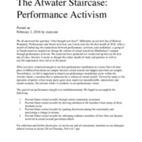 February 2, 2016 - The Atwater Staircase- Performance Activism .pdf