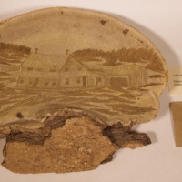 John Brown Homestead Picture (Carved on Fungus)